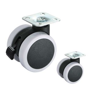 88lbs Loading 2.5inch Heavy Duty Office Chair Wheels Polyurethane