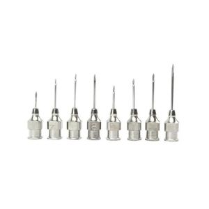 Veterinary Injection Needles With Square / Rectangular / Round Hub For Syringe