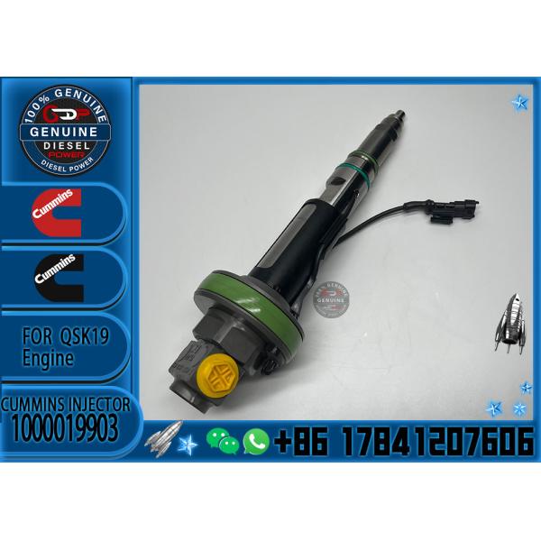 Auto Parts Common Rail Diesel Fuel Injector 1000019903 For Cummins QSK19 QSK38 QSK60