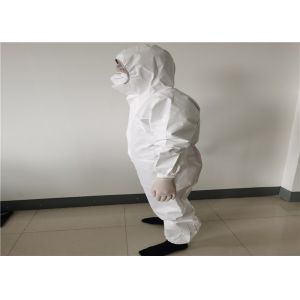 Non Sterile Personal Disposable Protective Coverall Gown Equipment CE FAD