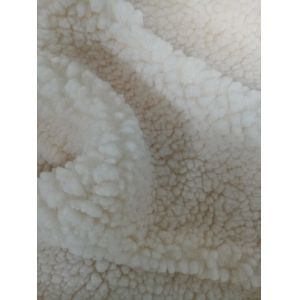 Quality 150cm or adjustable 100% polyester white knitted fabric for sale