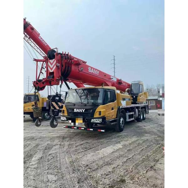 Used 2021 25-Ton Mobile Truck Crane with 42.5m Main Boom for Construction and