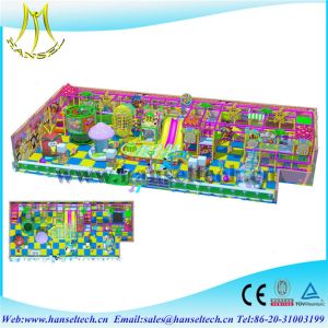 Hansel high quality kids amusement park indoor soft playground