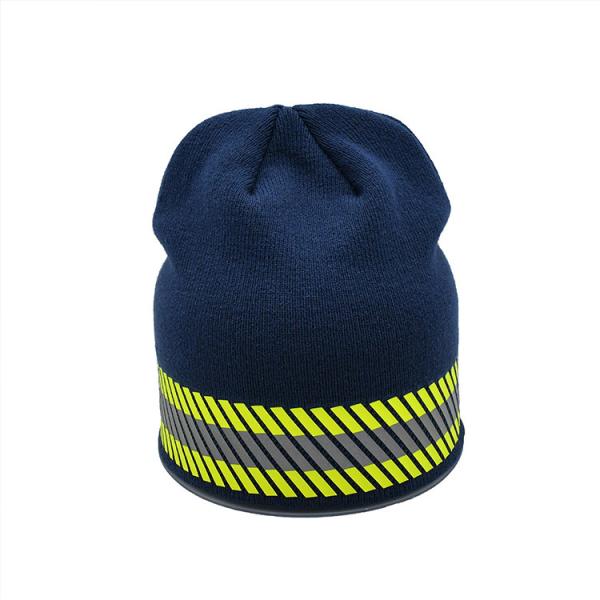 Buy High Quality Custom Cotton Knit Beanie Hat Multi-color Optional Beanie Cap Label Plain Winter Cap at wholesale prices