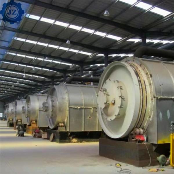 Buy 10Ton 20Ton 30Ton 50Ton Fully Automatic Continuous Waste Plastic Tyre Pyrolysis To Oil at wholesale prices