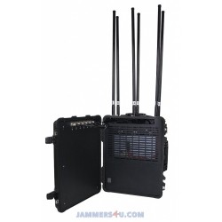 Buy cheap CT-3088B 205W Portable built-in battery Mobile Phone 8 Bands Pelican Jammer up from wholesalers