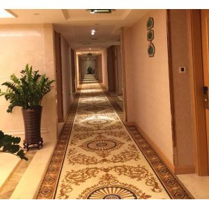 Hotel Hallway Full Pavement Commercial Floor Mat Flame Retardant