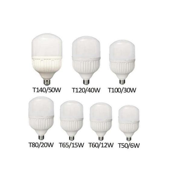 T140 50W 4000LM 5500K LED Light Bulbs Indoor , T Series Light Bulbs E27 Base