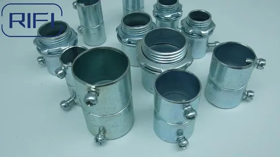 Buy Galvanized EMT Conduit Fittings for Wall Application with 1/2"-4" Electrical Metallic Conduit Connector and Coupling at wholesale prices