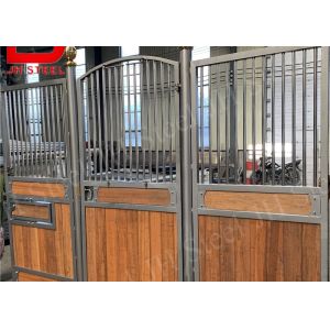 Pattern Powder Coating Waterproof Bamboo Horse Stall Fronts