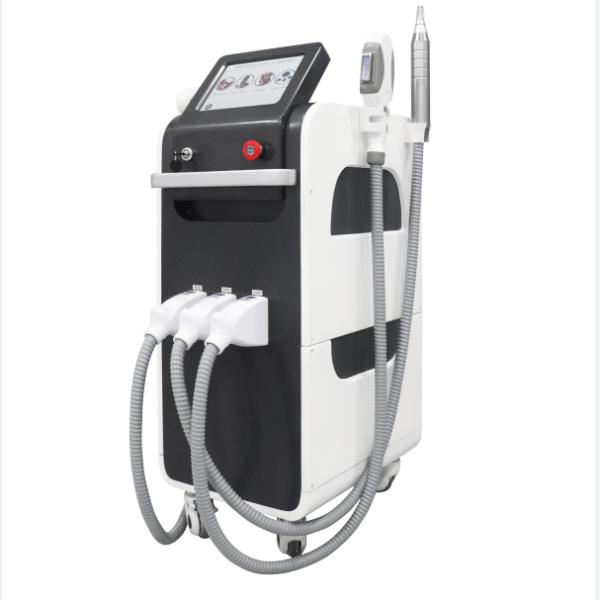 3 IN 1 IPL RF Diode Laser Hair Removal Pigment Tattoo Removal And Face Lift Beauty Machine