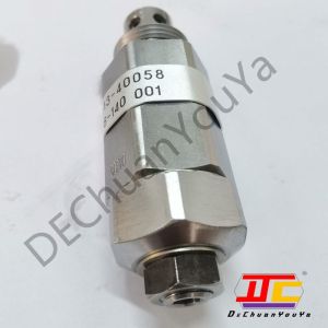 E200B E240B Excavator Relief Valve In Hydraulic System