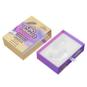 Customized Shape Drawer-like Presentation Pack for Shoulder Neck Packaging Designs