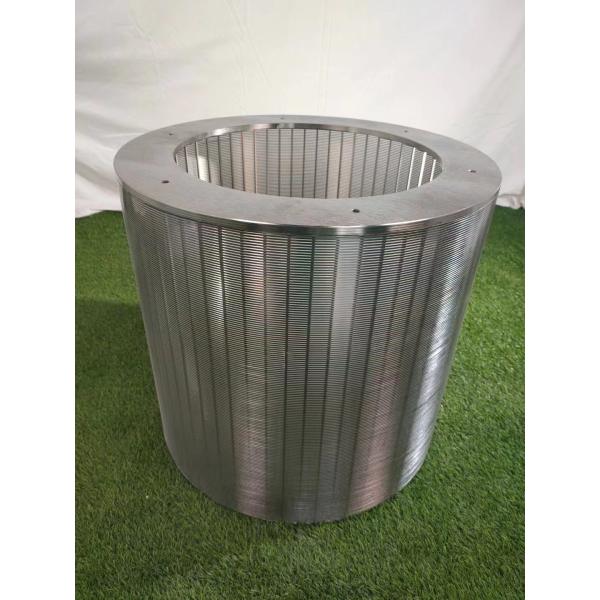 Buy 3.2mm Slot Length and Customized Size Wedge Wire Baskets with Smooth Edge Treatment at wholesale prices