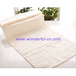 3D Jacquard 420GSM organic cotton amazon pink holiday hand towels