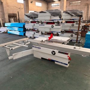 Power 5.5KW Industrial Sliding Table Saw Cutting Sliding Panel Saw Machine CE
