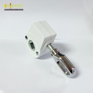 aluminum retractable awning of gear box for manual handle