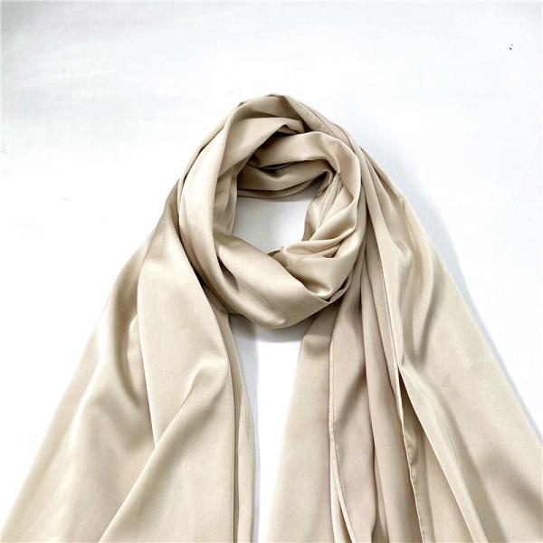 Wholesale Satin Dyed Shawl High Quality Factory Price Dyed Scarf