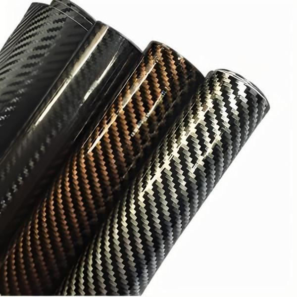 Buy High Heat Tolerant Carbon Fiber Wrap Vinyl With Effortless Wet Application at wholesale prices