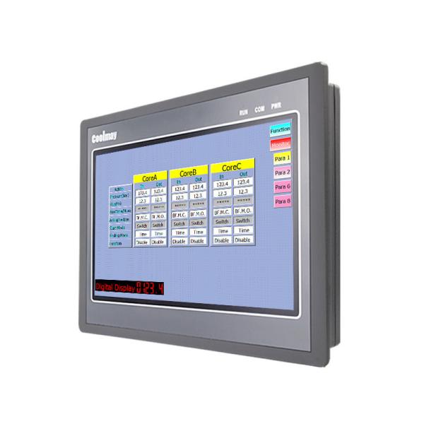Buy Coolmay 10 Inch HMI Human Machine Interface Touch Screen Panel LCD Support Modbus at wholesale prices