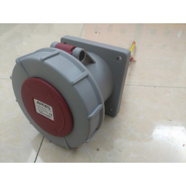 Buy Straight IP67 Watertight Industrial Electrical Plugs 63AMP 380V at wholesale prices