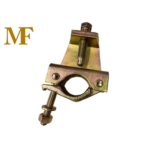 Buy Yellow Scaffolding Girder Clamp Gravlock Coupler Galvanized Anti Slip at wholesale prices