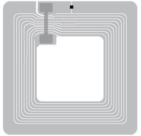 HF electronic tag Inlays