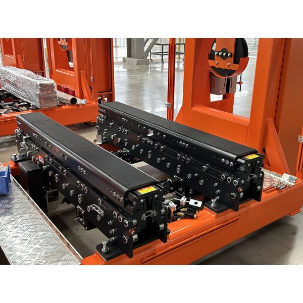 Single Motor Pallet Telescopic Fork Single Deep Position Bidirectional Skid Steer Pallet Forks