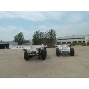 10 Steel Spring Suspension Super Link Side Dump Semi Trailer with 30 tons Max