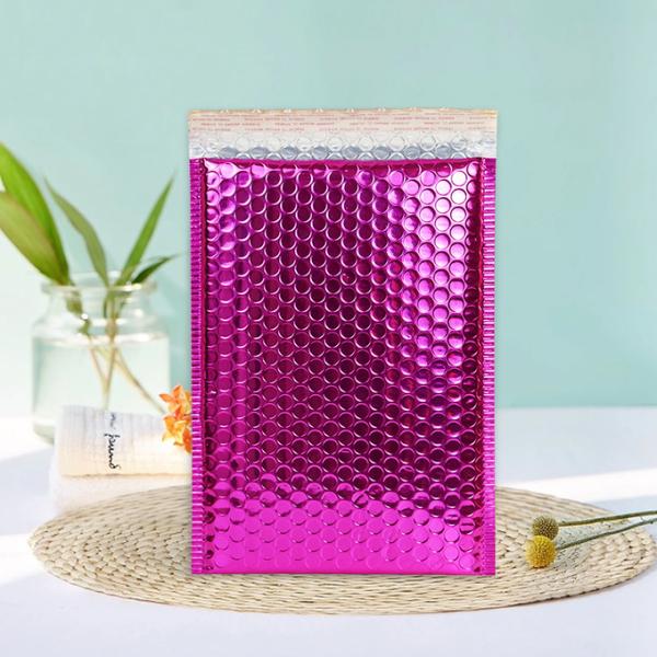 PE Aluminized Film Metallic Poly Mailers 180GMS-220GMS