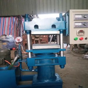 PLC Control Vulcanizing Press Rubber Shock Absorber Press With Temperature Range