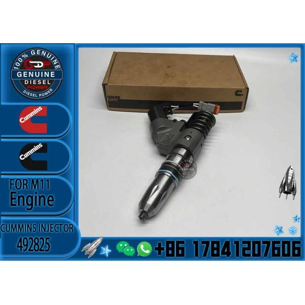 Buy 492825 High Quality QSM11 ISM11 M11 Fuel Injector 3411754 3411756 3609925 3083849 3087772 3411755 at wholesale prices