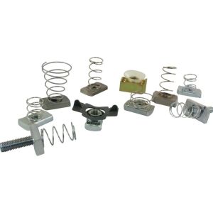 M10 Plain Channel Nuts No Spring 1/4 Inch 3 8 In Strut Channel Spring Nut