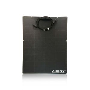 Sunpower Semi Flexible Electric Car Solar Panel 70w Back Contact Cell