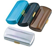 aluminum reading glasses case for foldable glasses