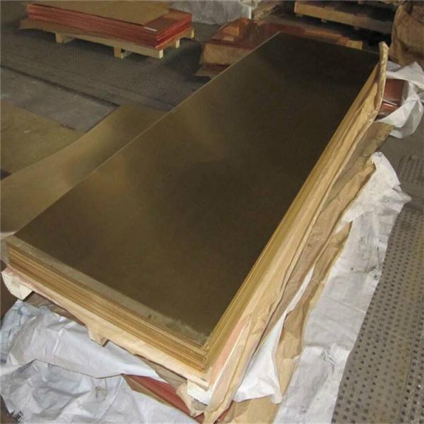 Buy 1.5mm 2mm Copper Sheet Metal H63 CuZn37 C27200 Brass Copper Sheets at wholesale prices