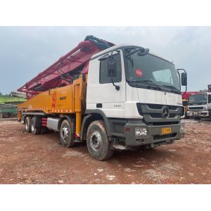 SANY 56m Concrete Pump Trucks on Mercedes-Benz Chassis for sale