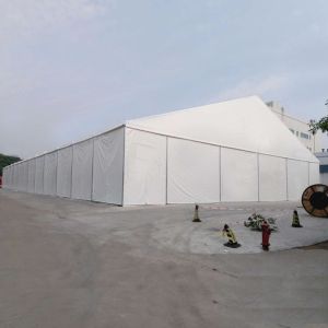 25x50m White Durable Outdoor Warehouse Tents Logistics Conservatory