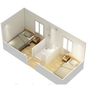 Zontop Container House Movable Prefabricated House Office Prefab House Container