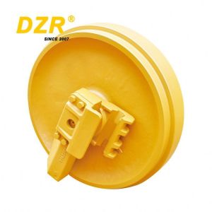 Black/Yellow Dozer Undercarriage Assy Idlers Group Wheel for D6H/D6R Part Number