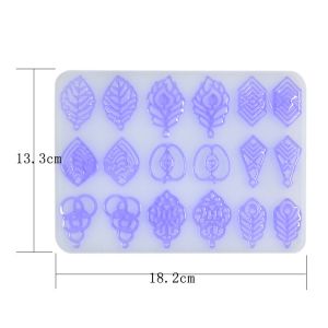 Irregular Epoxy Silicone Resin Moulds Sustainable Reusable Plate