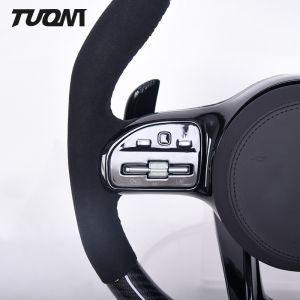 Real Mercedes Benz Carbon Fiber Steering Wheel AMG 350mm