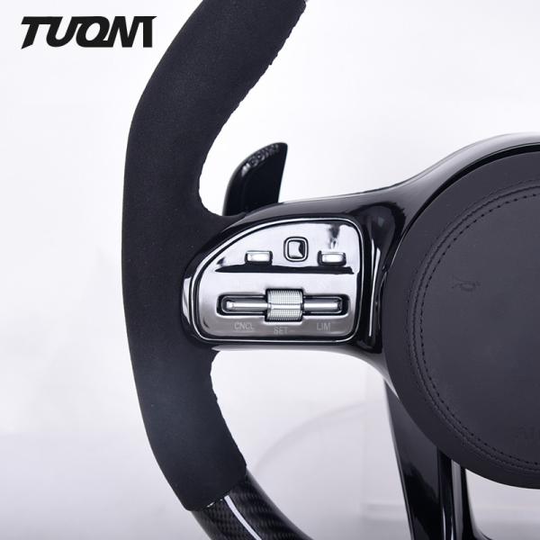 Real Mercedes Benz Carbon Fiber Steering Wheel AMG 350mm