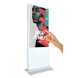 43inch standalone lcd display full new interactive IR touch screen self-service