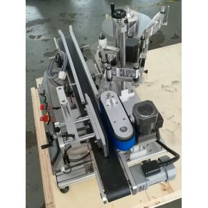 220v Desktop Plastic Round Labeling Machine Automatic Electric Driven