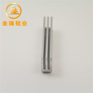 Sandblasted Heatsink Extruded Aluminium Profile 6063-T5 6061-T5 Material