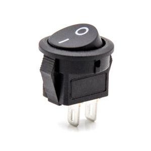 20mm 2 Pin Round On Off On Rocker Switch 6a / 250v 10a / 125v