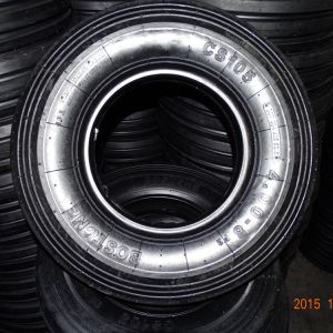 BOSTONE tractor front tyres 4.00-8 6 ply with TRI RIB F-2 pattern for sale with
