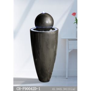 GS 45.3X45.3 115cm Led Light Water Fountain