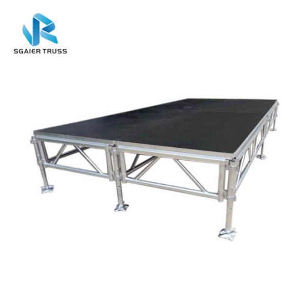 Buy Wooden Platform Outdoor Performance Stage , Laminated Plywood Marriage Party Stage at wholesale prices